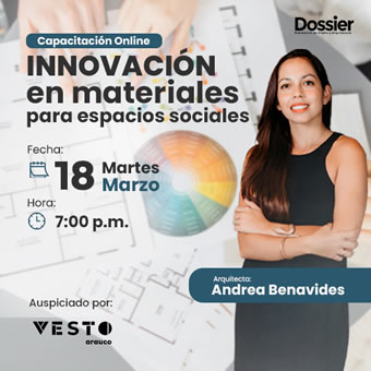 Innovación en materiales para espacios sociales