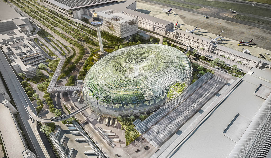Aeropuerto Jewel Changi / Safdie Architects