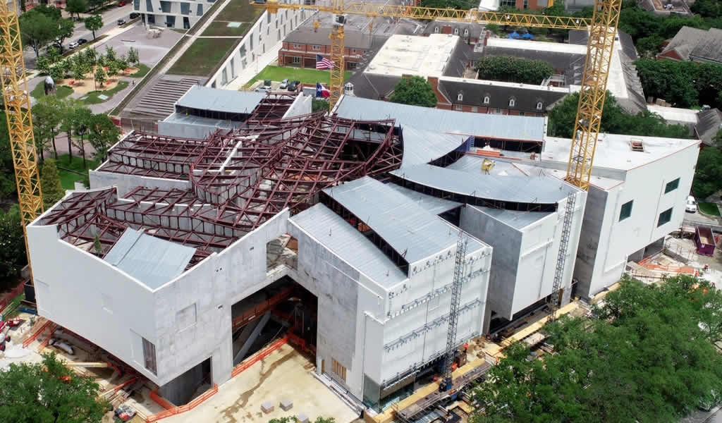 Se completa la construcción del Museo de Bellas Artes de Houston diseñado por Steven Holl