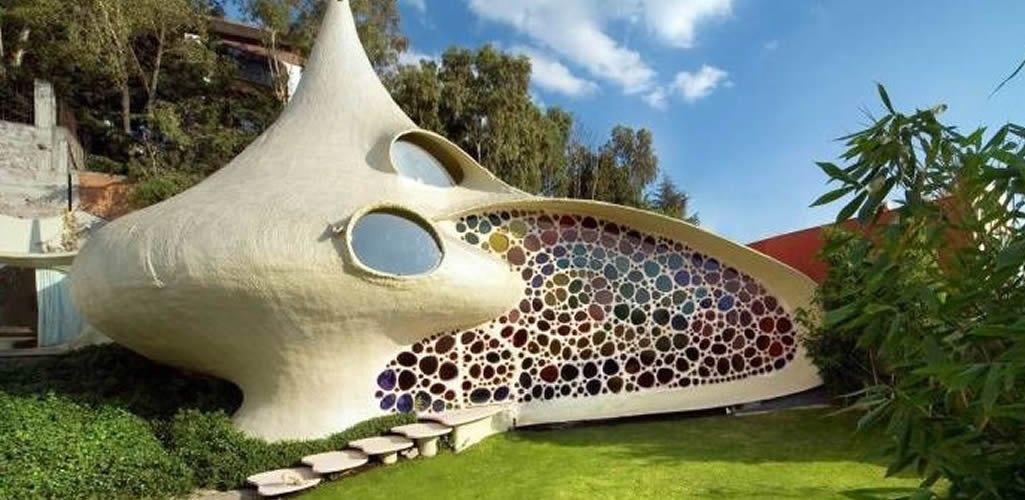 Casa Nautilus, un referente de la arquitectura orgánica