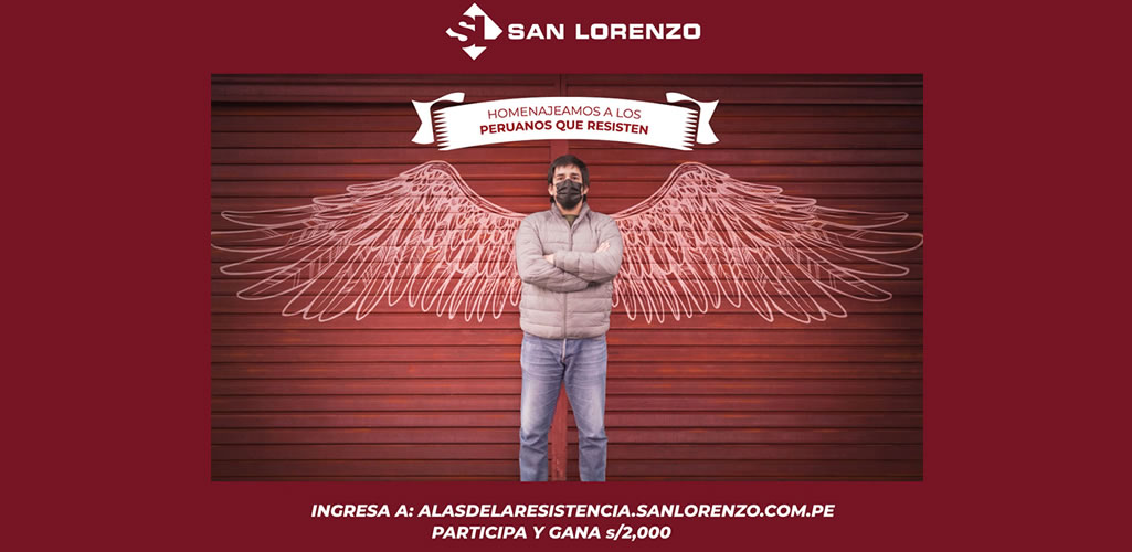 San Lorenzo realiza homenaje a todos los peruanos que resisten