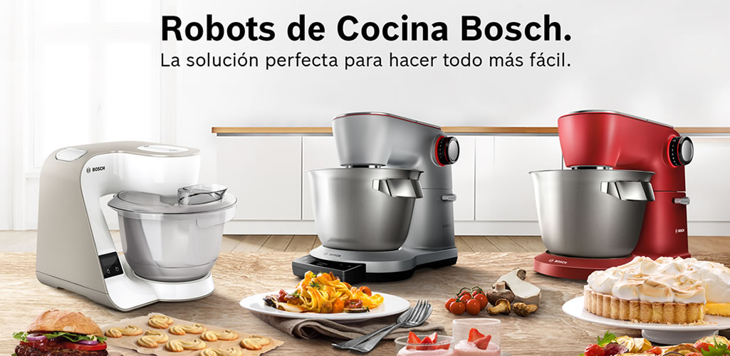 Línea de Robots de Cocina de Bosch