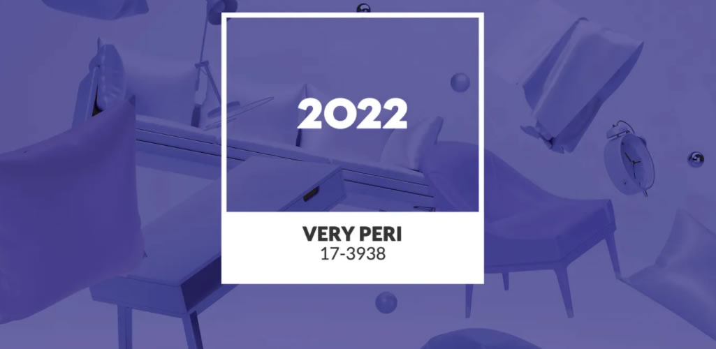 Very Peri, el color del año 2022 según Pantone
