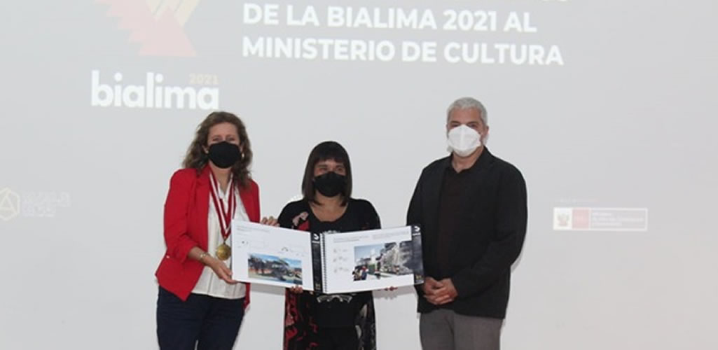 Colegio de Arquitectos Regional Lima entrega al Ministerio de Cultura los proyectos urbanísticos para recuperar Huacas