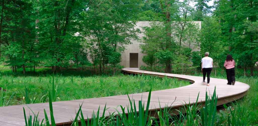 Thomas Phifer crea una galería de concreto como hogar para las obras de arte de Richard Serra