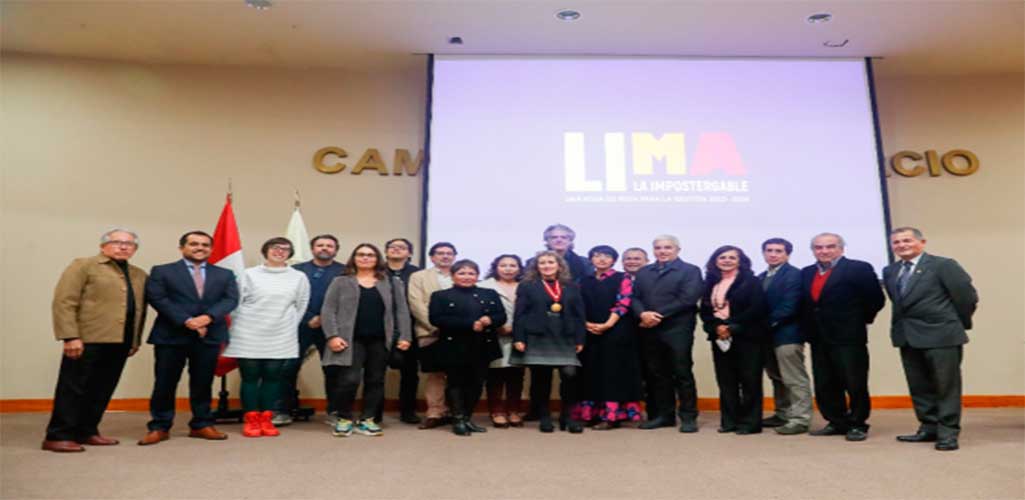 Colegio de arquitectos Regional Lima presentó hoja de ruta para futuras autoridades municipales