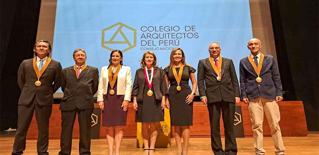 Colegio de Arquitectos del Perú tiene nuevas autoridades a nivel nacional