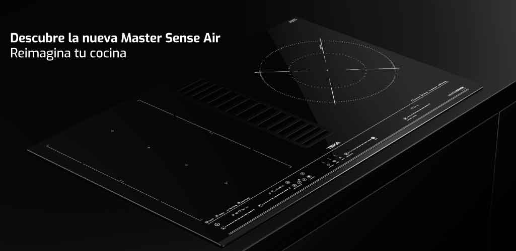 Teka: Campana y placa de inducción en uno, la solución definitiva para la cocina, MasterSense Air