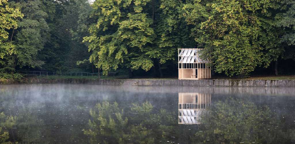 Grau Architects: Un pabellón minimalista para Casa del Té
