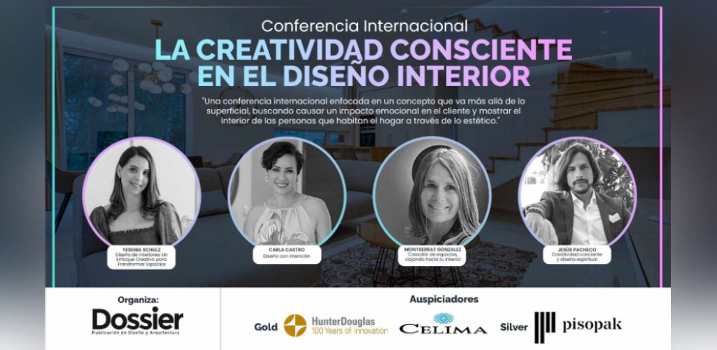 Dossier presenta la conferencia Internacional: La creatividad consciente en el diseño interior