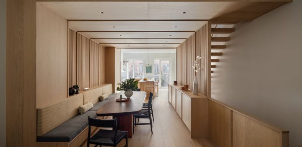 Una vivienda bifamiliar remodelada por Brooklyn Starling Architecture + Emily Lindberg Design