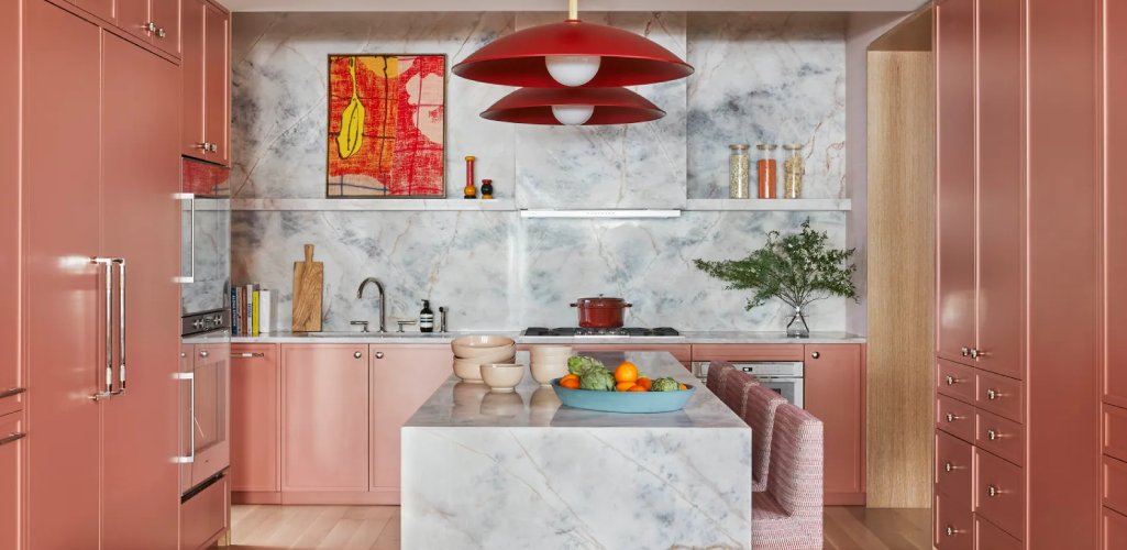 Paris Forino diseña un impresionante loft rosa en Manhattan