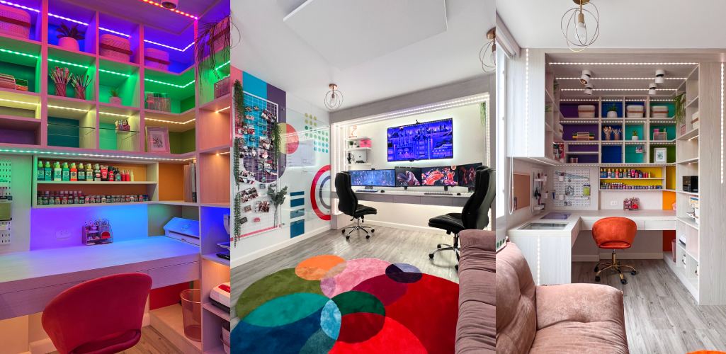 Home Office – Dúo creativo por Polígono Arquitectura