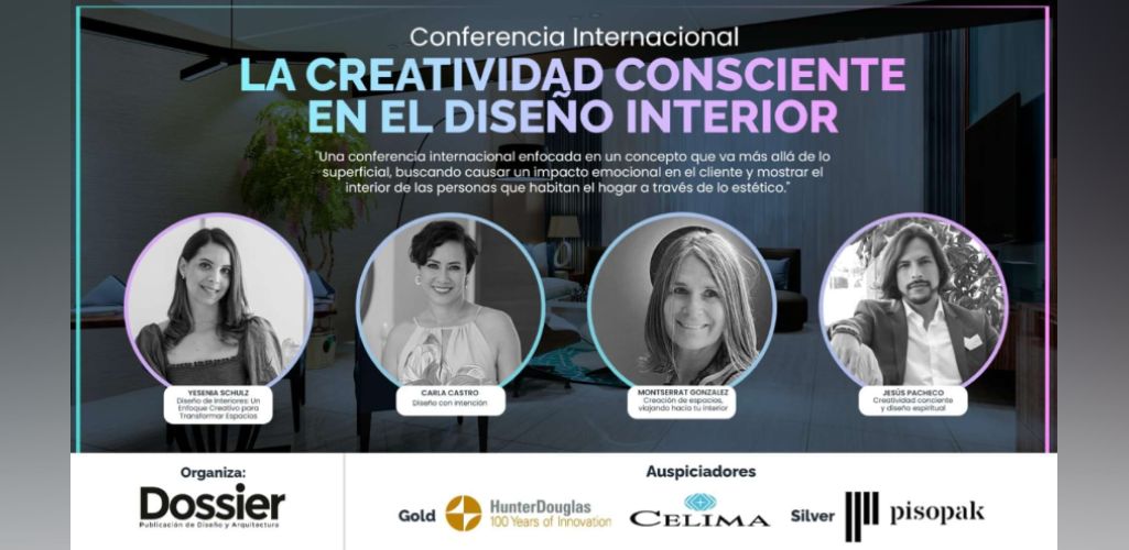 Expodeco y Dossier presentan: La conferencia Internacional "La creatividad consciente en el diseño interior"