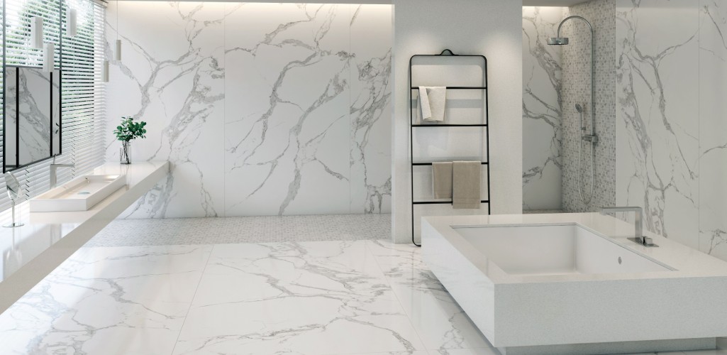 Baños de mármol, la última tendencia en diseño de interiores