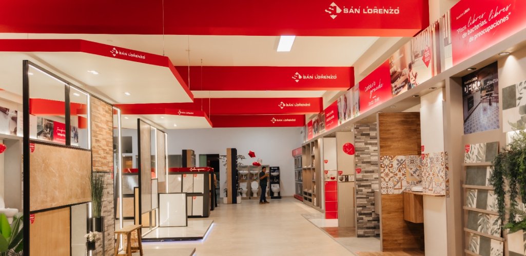Cerámica San Lorenzo reinaugura dos tiendas clave  en el país con una inversión que supera los S/300 mil