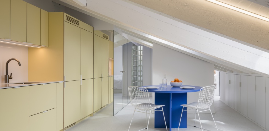 Gon Architects presenta Casa Flix: Un ático icónico en el corazón de Madrid