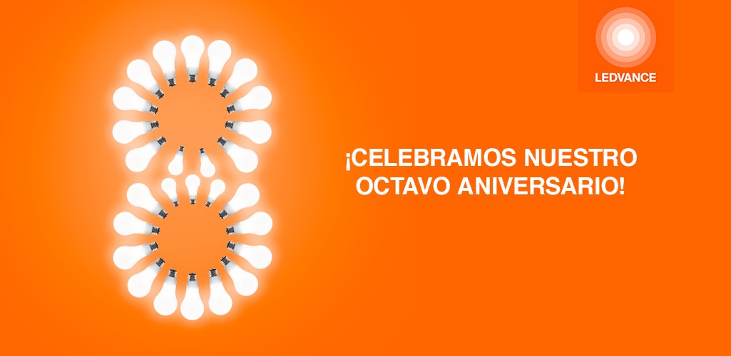 LEDVANCE celebra ocho años de innovación en el mercado de la iluminación