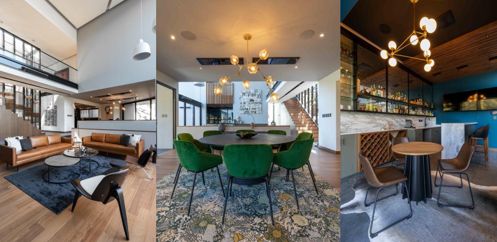 Casa EB: Interiores llenos de Innovación y Confort por Dionne Arquitectos