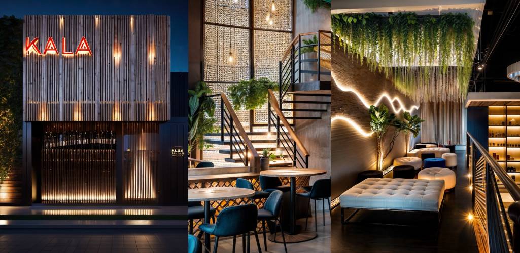 Un oasis de elegancia: KHALA - Lounge bar por TEZA Arquitectos