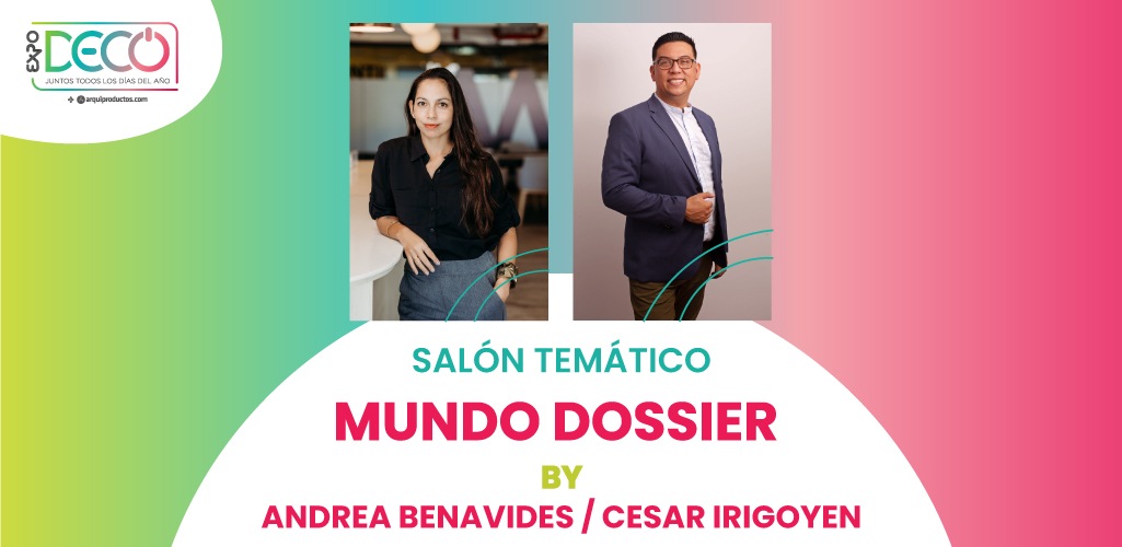 Andrea Benavides y César Irigoyen presentan "Mundo Dossier" : Un templo de experiencias multisensoriales