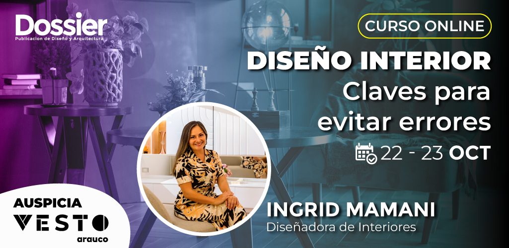 Refuerza tu perfil profesional y certifícate con el curso “Claves para no cometer errores en el diseño interior”