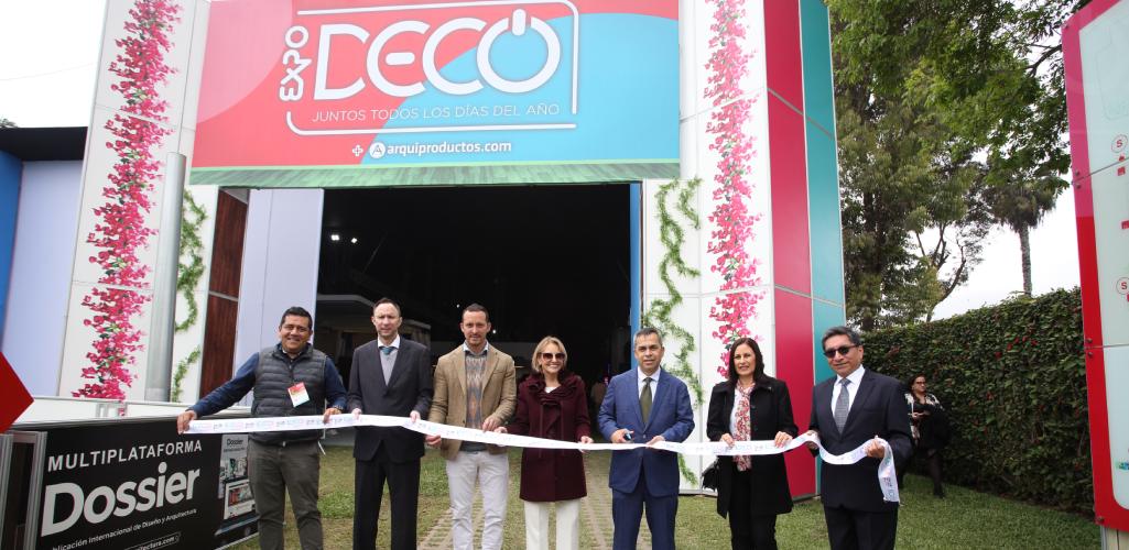 EXPODECO 2024 abre sus puertas con una gran inauguración que reúne a las figuras más destacadas del diseño y la arquitectura