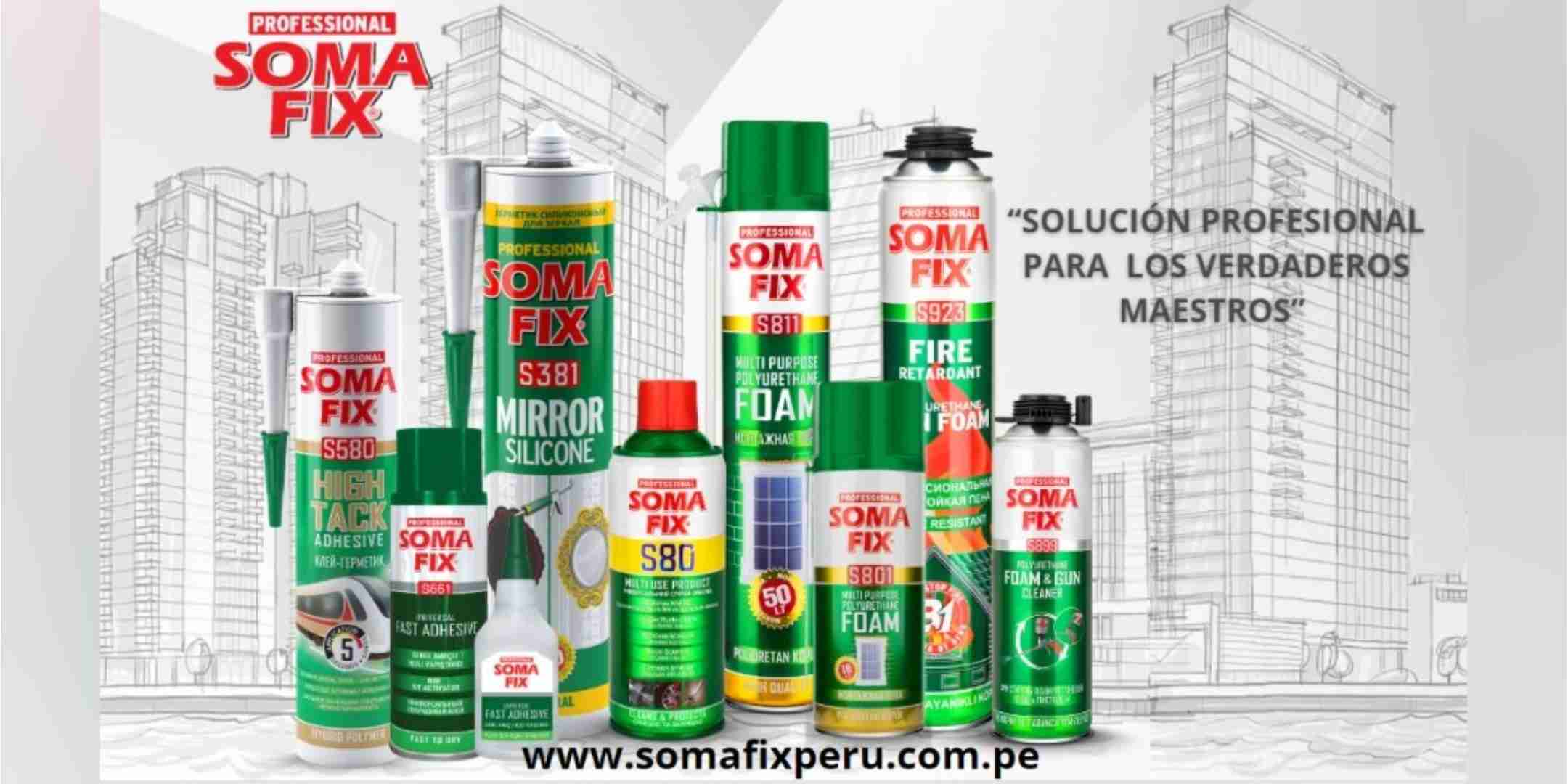 Somafix consolida su presencia en Perú con innovaciones en adhesivos y productos de construcción