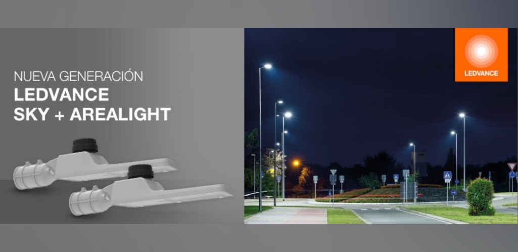 LEDVANCE presenta sus soluciones de iluminación para espacios públicos: SKY y AREALIGHT